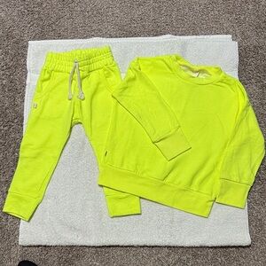 Childhood’s Clothing Highlighter Jogger Set - 2T